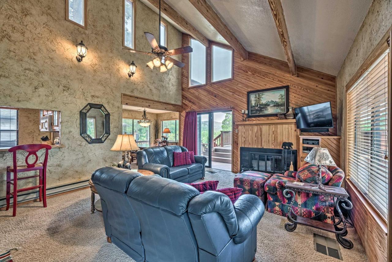 Cozy Ruidoso Cabin With Private Hot Tub And Large Deck Eksteriør billede