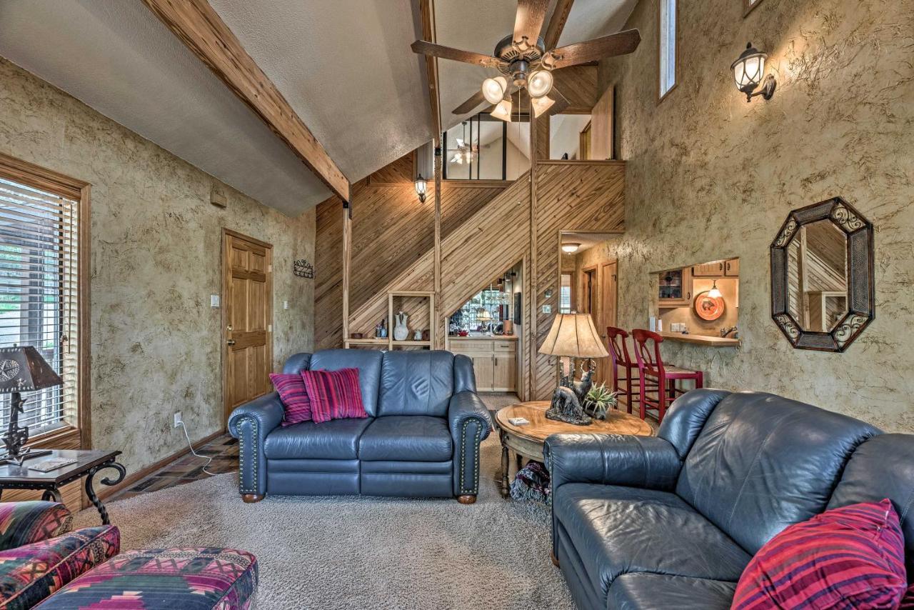 Cozy Ruidoso Cabin With Private Hot Tub And Large Deck Eksteriør billede