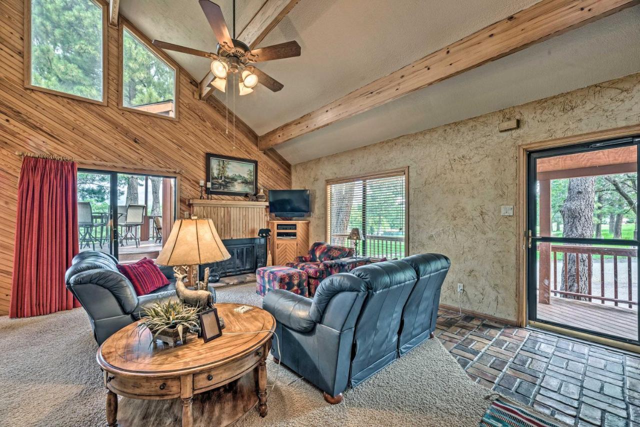 Cozy Ruidoso Cabin With Private Hot Tub And Large Deck Eksteriør billede