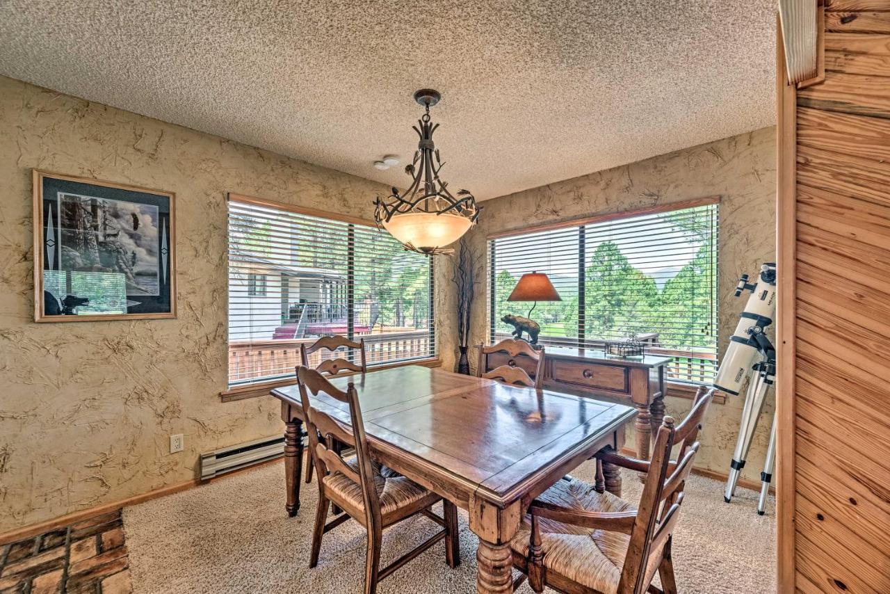 Cozy Ruidoso Cabin With Private Hot Tub And Large Deck Eksteriør billede