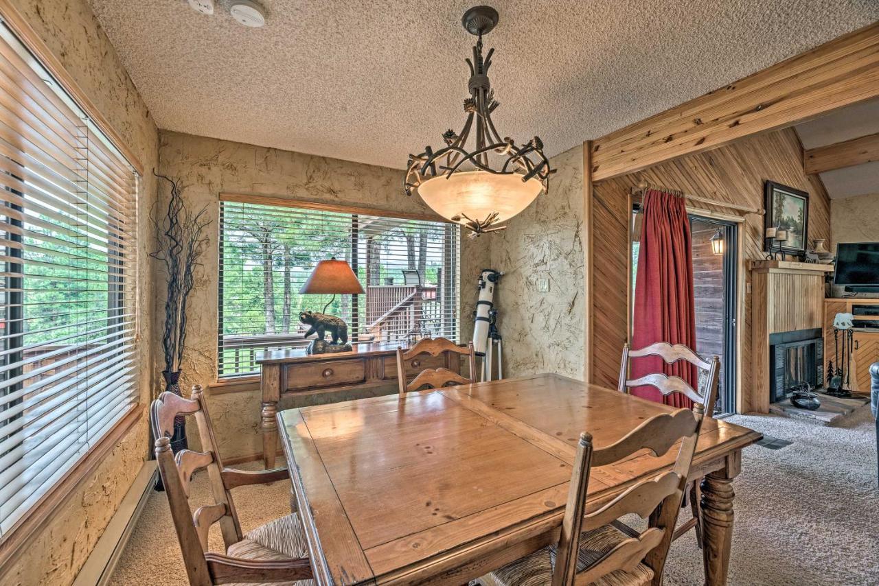 Cozy Ruidoso Cabin With Private Hot Tub And Large Deck Eksteriør billede