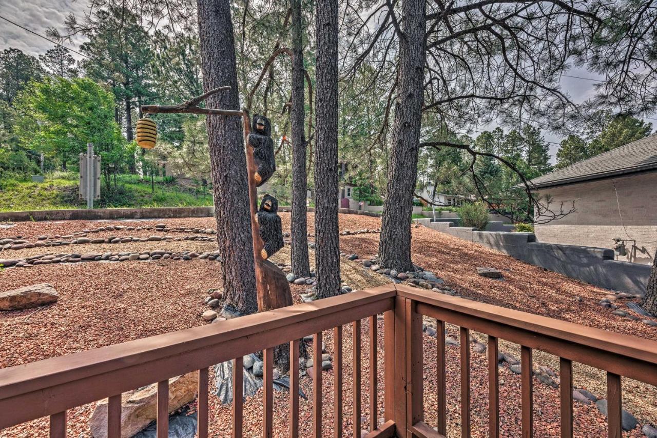 Cozy Ruidoso Cabin With Private Hot Tub And Large Deck Eksteriør billede