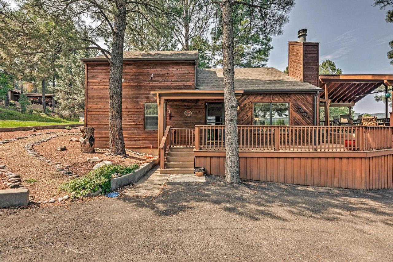 Cozy Ruidoso Cabin With Private Hot Tub And Large Deck Eksteriør billede