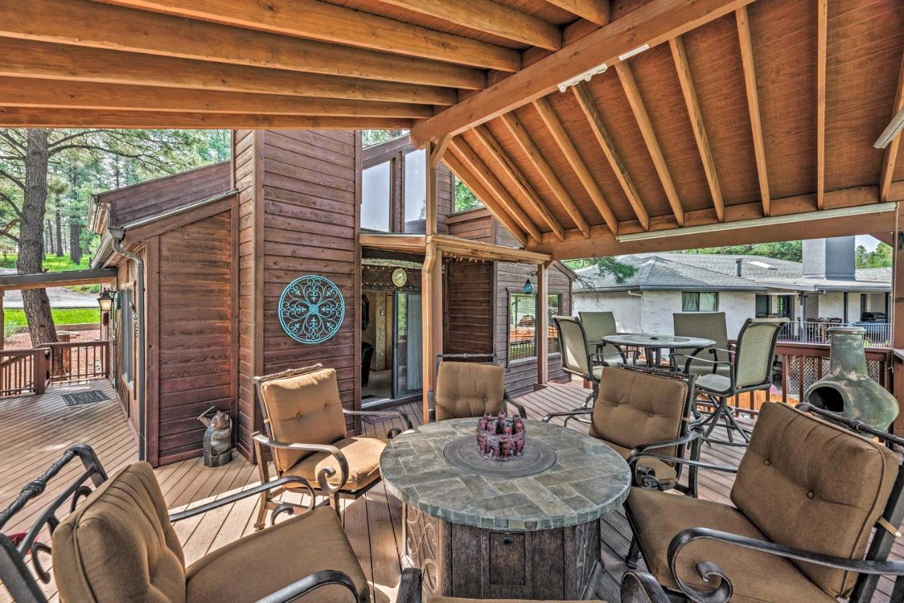 Cozy Ruidoso Cabin With Private Hot Tub And Large Deck Eksteriør billede